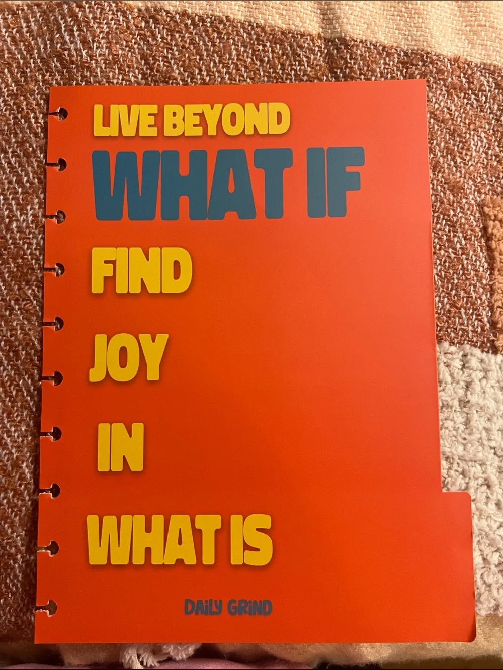 Daily Grind Planner- Life of the Party Cover and Dividers